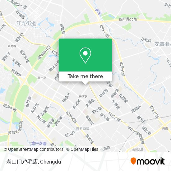老山门鸡毛店 map
