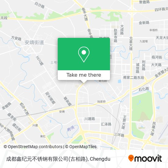 成都鑫纪元不锈钢有限公司(古柏路) map