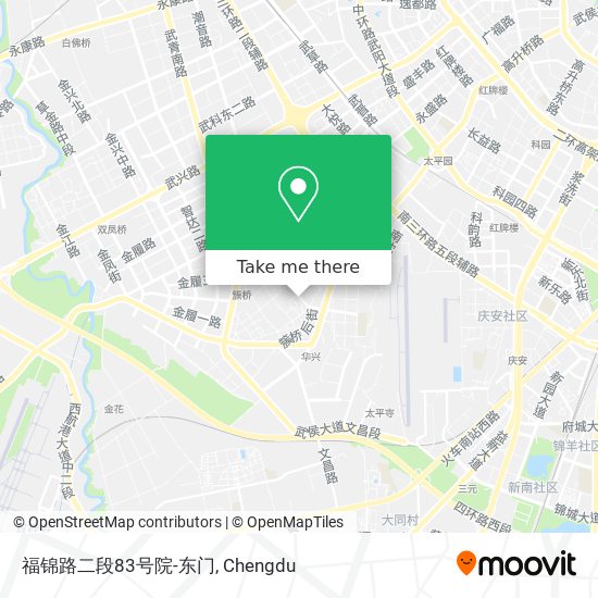 福锦路二段83号院-东门 map