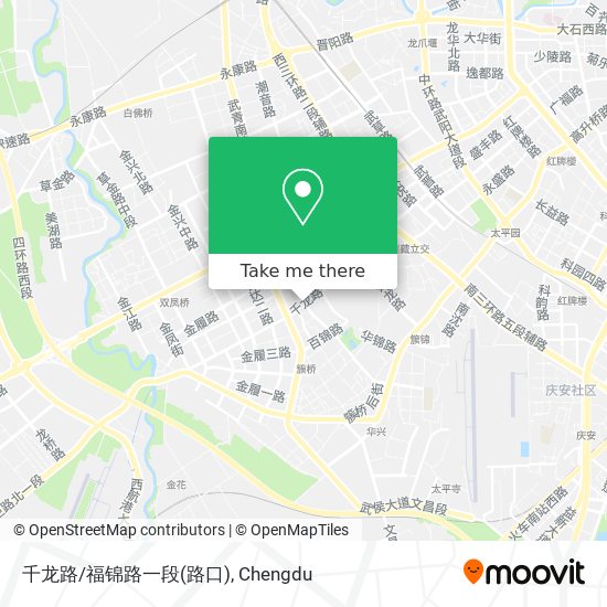 千龙路/福锦路一段(路口) map