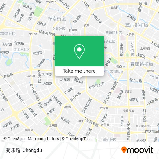 菊乐路 map