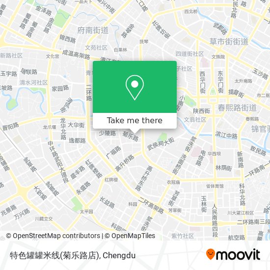 特色罐罐米线(菊乐路店) map