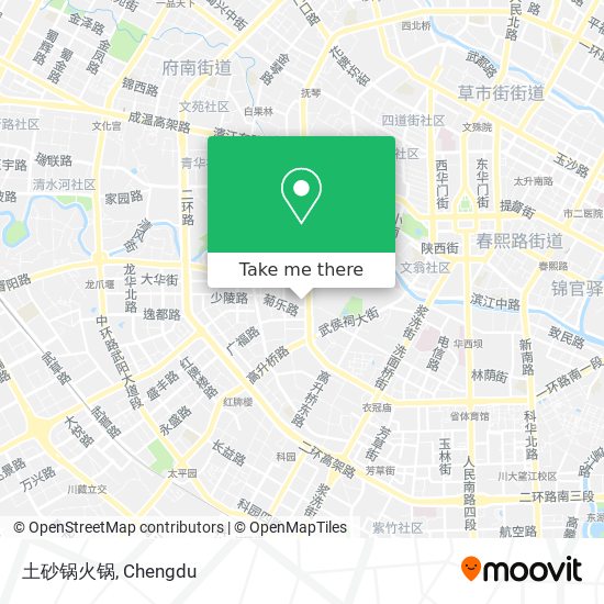 土砂锅火锅 map