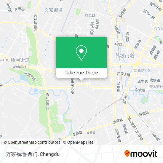 万家福地-西门 map