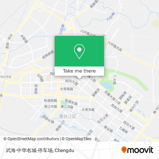 武海·中华名城-停车场 map