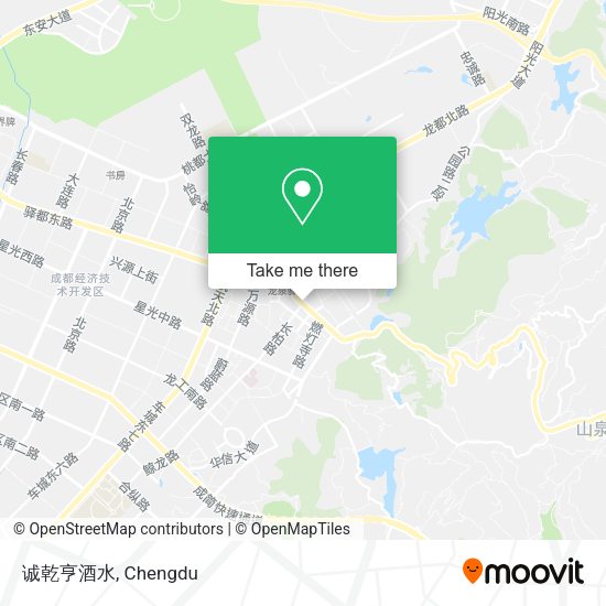 诚乾亨酒水 map