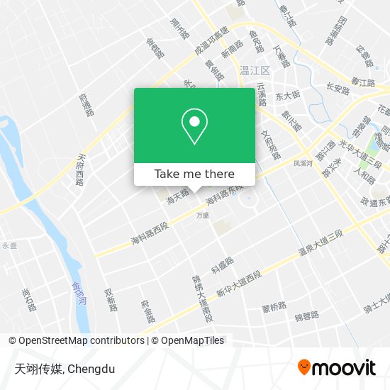 天翊传媒 map