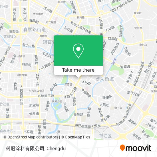 科冠涂料有限公司 map