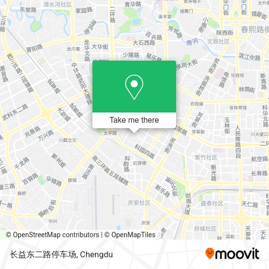 长益东二路停车场 map