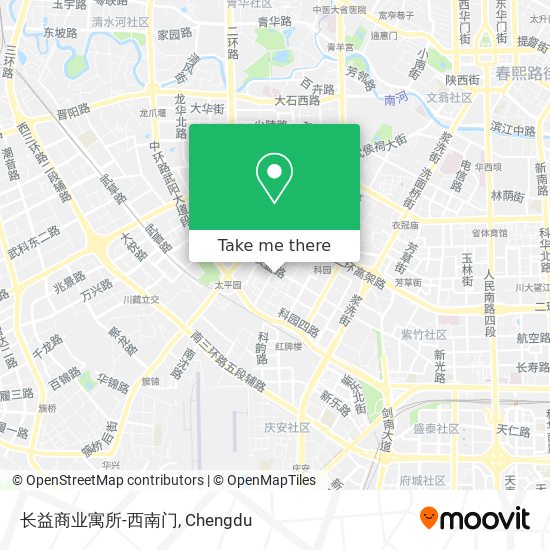 长益商业寓所-西南门 map