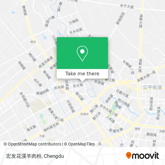 宏发花溪羊肉粉 map