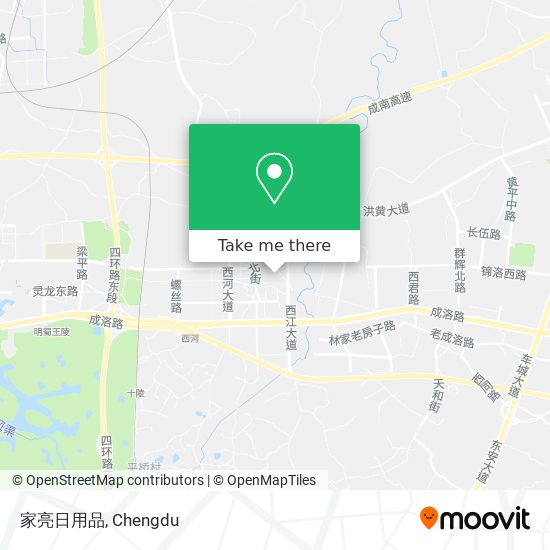 家亮日用品 map