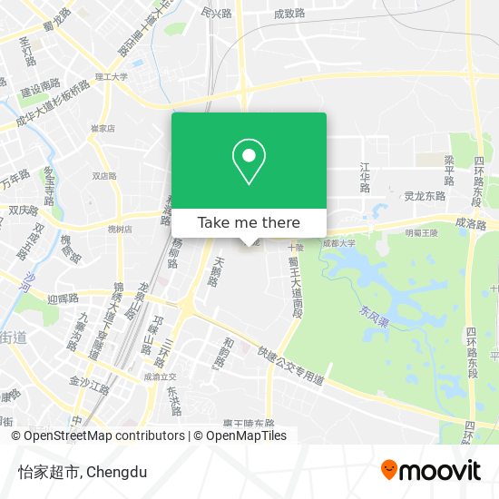 怡家超市 map