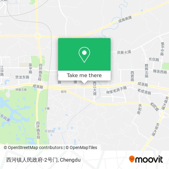 西河镇人民政府-2号门 map