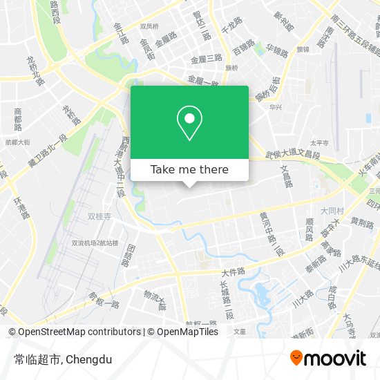 常临超市 map