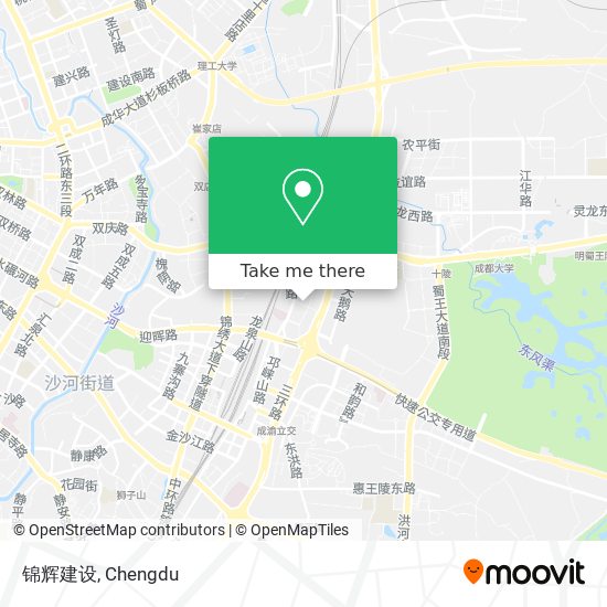 锦辉建设 map