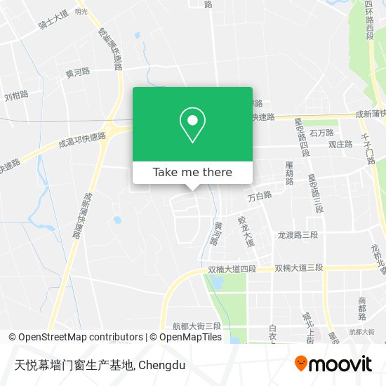 天悦幕墙门窗生产基地 map