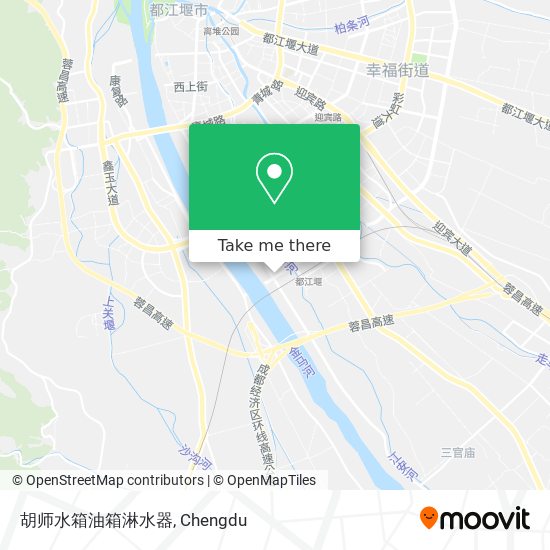 胡师水箱油箱淋水器 map