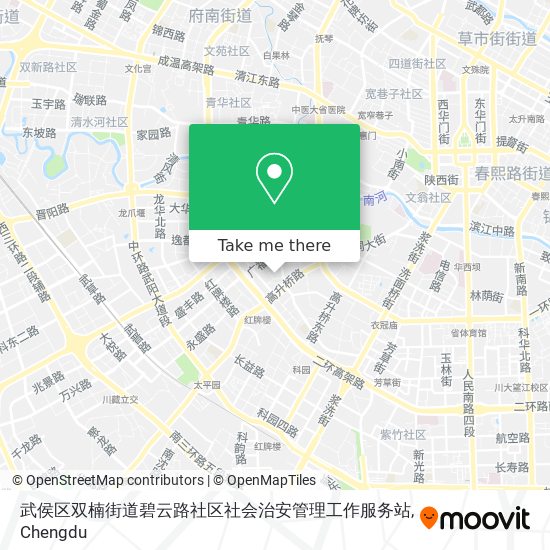 武侯区双楠街道碧云路社区社会治安管理工作服务站 map