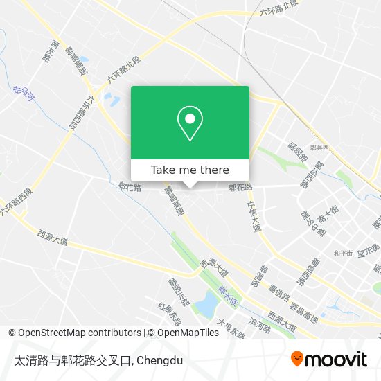 太清路与郫花路交叉口 map