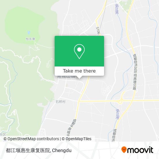 都江堰惠生康复医院 map