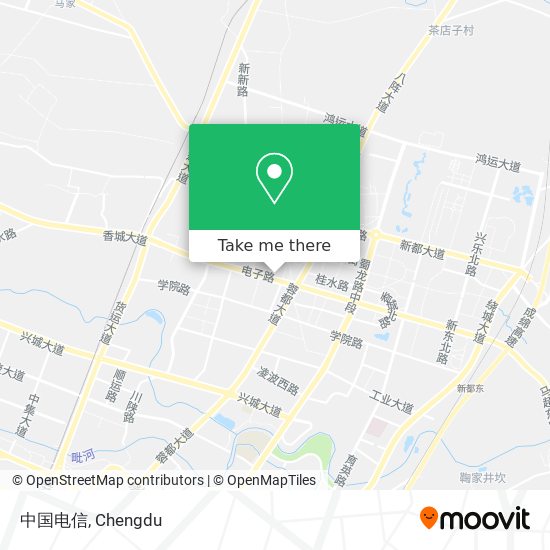 中国电信 map