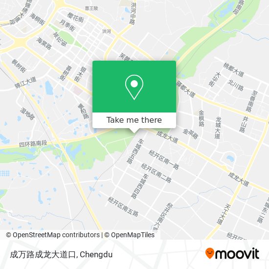 成万路成龙大道口 map