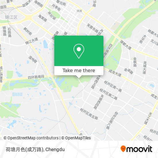 荷塘月色(成万路) map