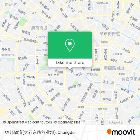 德邦物流(大石东路营业部) map