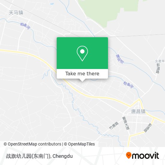 战旗幼儿园(东南门) map