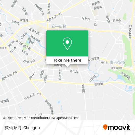 聚仙茶府 map