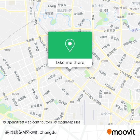 高碑瑞苑A区-2幢 map