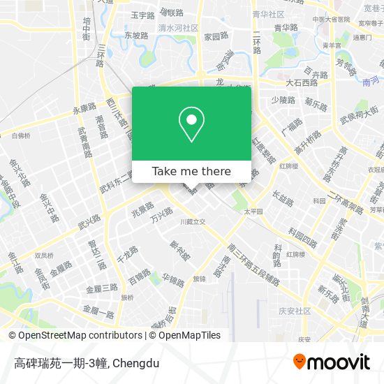 高碑瑞苑一期-3幢 map