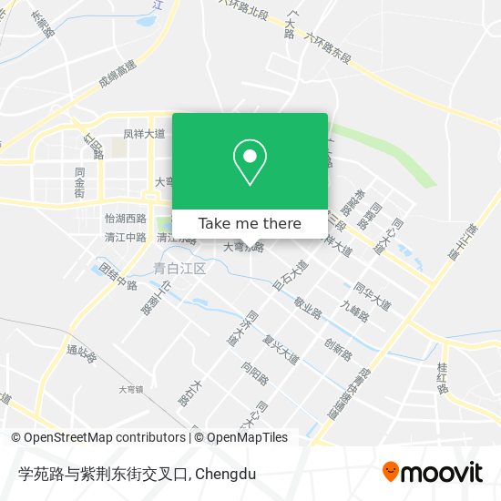 学苑路与紫荆东街交叉口 map