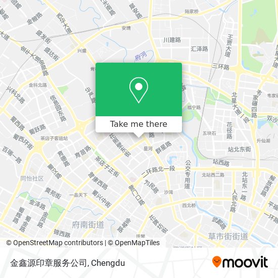 金鑫源印章服务公司 map