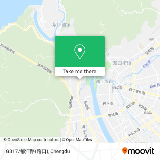 G317/都江路(路口) map