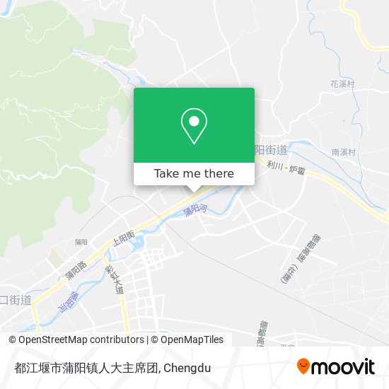 都江堰市蒲阳镇人大主席团 map