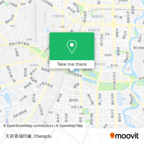 天府香城印象 map