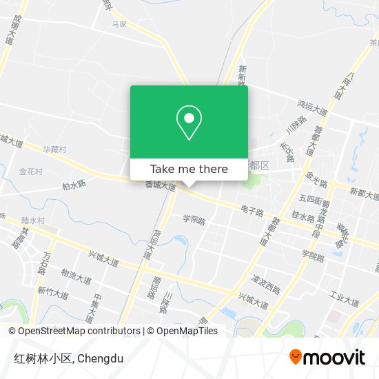 红树林小区 map