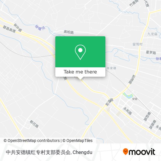 中共安德镇红专村支部委员会 map