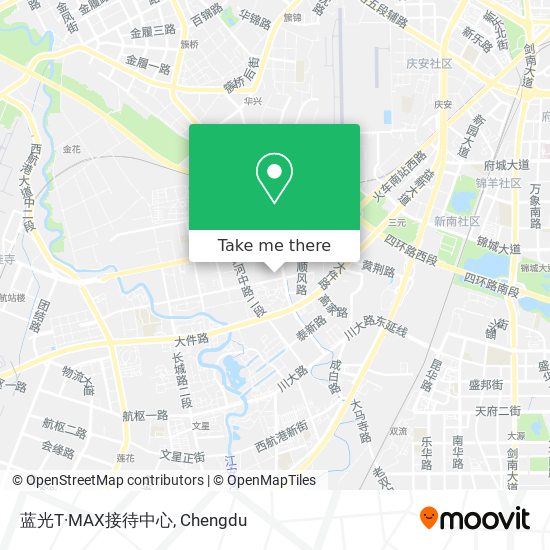 蓝光T·MAX接待中心 map
