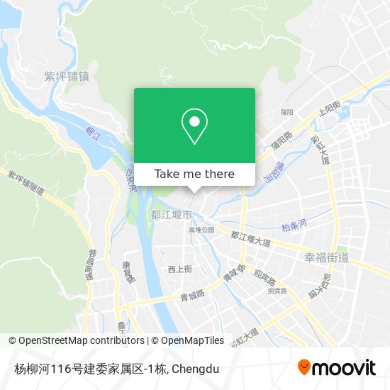 杨柳河116号建委家属区-1栋 map