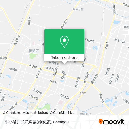 李小喵川式私房菜(静安店) map