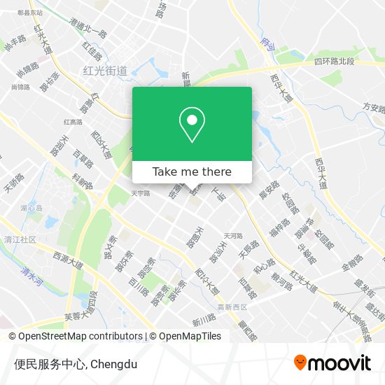 便民服务中心 map