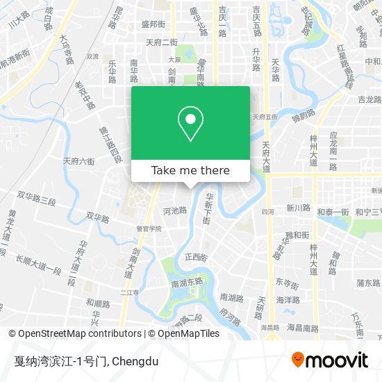 戛纳湾滨江-1号门 map