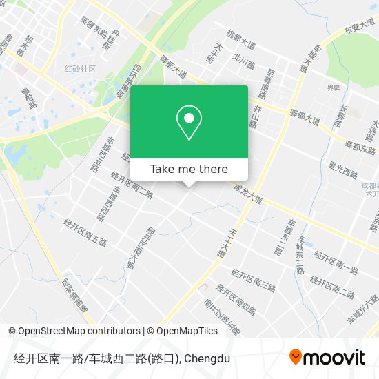 经开区南一路/车城西二路(路口) map