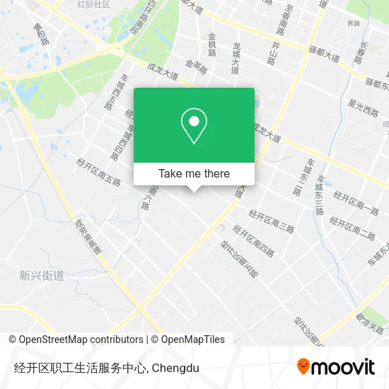 经开区职工生活服务中心 map