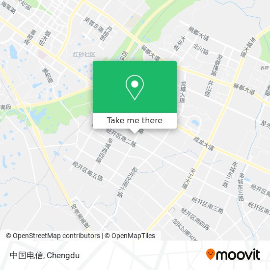 中国电信 map