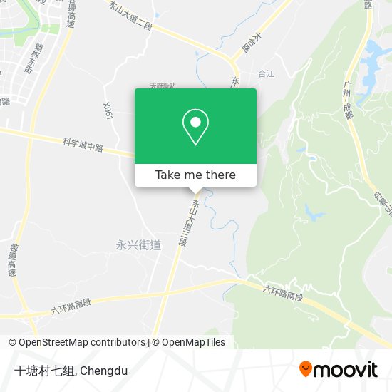 干塘村七组 map