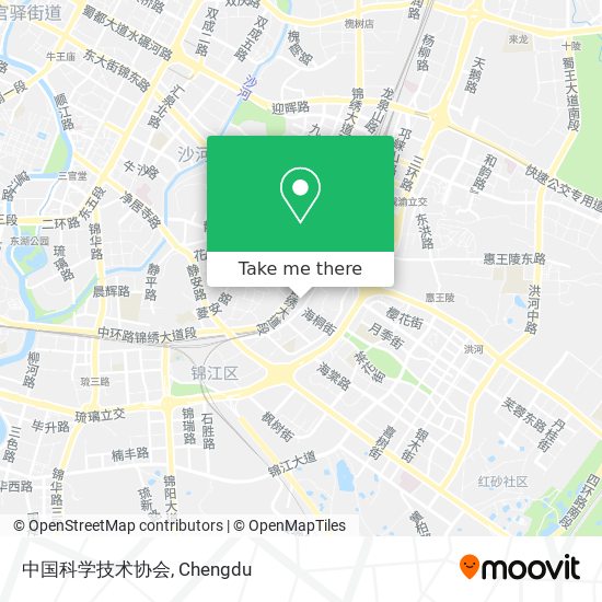 中国科学技术协会 map
